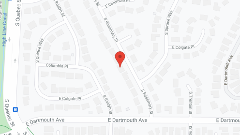 Map of the neighborhood around Abby's Assisted Living