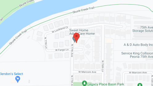 Map of the neighborhood around Sweet Home ACH