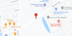 Sunrise of West Babylon in google map