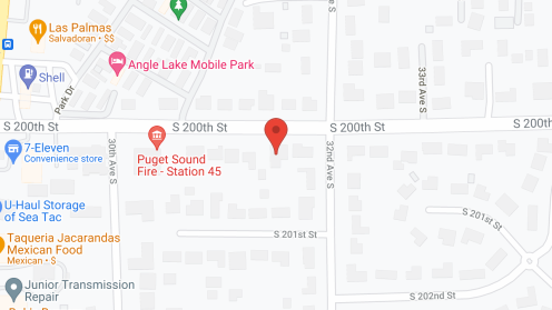 Map of the neighborhood around Cozy Care AFH
