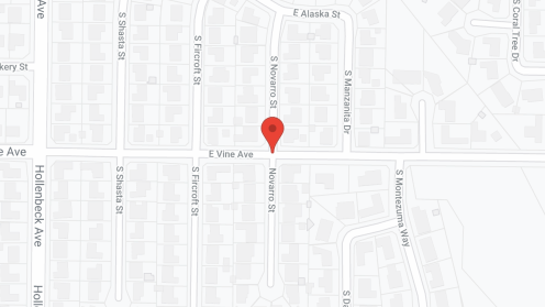 Map of the neighborhood around Covenant Assisted Living II