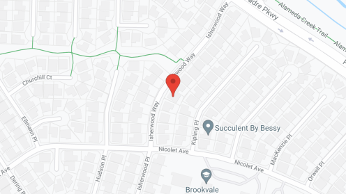 Map of the neighborhood around Isherwood Care Home for the Elderly