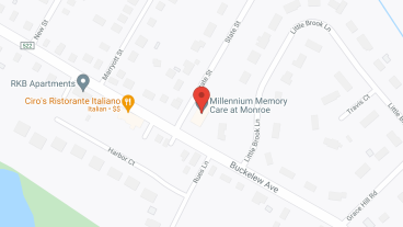 Millenium Memory Care in google map