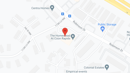 Map of the neighborhood around Boden Senior Living at Coon Rapids