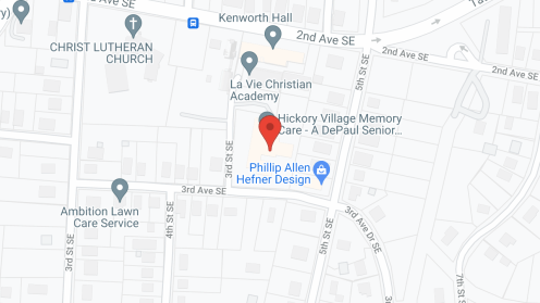 Map of the neighborhood around Walden House