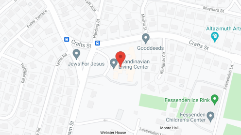 Map of the neighborhood around Scandinavian Living Center