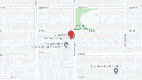 Map of the neighborhood around Josephines Garden Villa