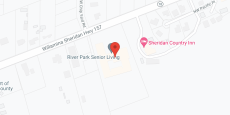 River Park Senior Living in google map