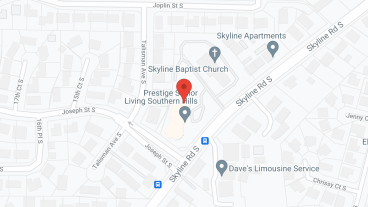 Prestige Senior Living Southern Hills in google map