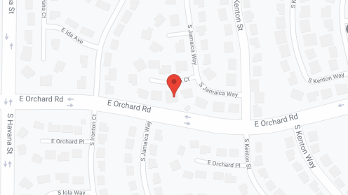 Map of the neighborhood around Serenity House II