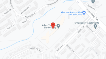 Arbor Terrace Shrewsbury in google map