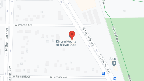 Map of the neighborhood around Atlas Assisted Living II