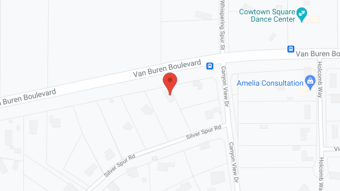 Map of the neighborhood around Golden Horizon Home I