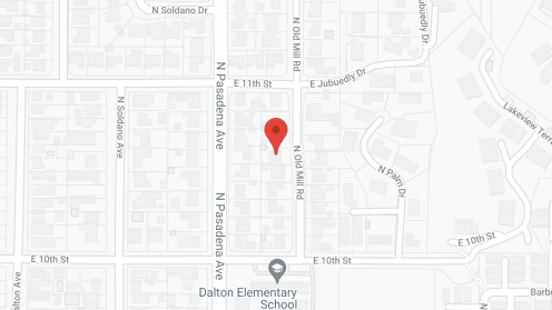 Map of the neighborhood around Woodbury Terrace