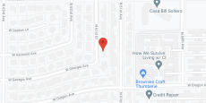 The Georgia House in google map