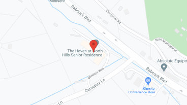 The Haven at North Hills Senior Residence in google map