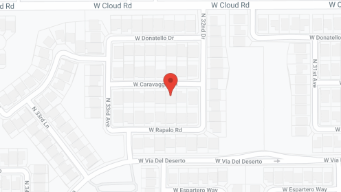 Map of the neighborhood around Tramonto Assisted Living