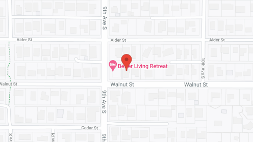 Map of the neighborhood around Lavender House