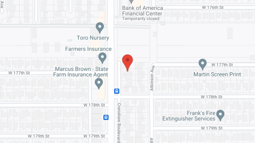 Map of the neighborhood around Summerland Manor