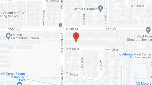 Map of the neighborhood around Casa Tiara