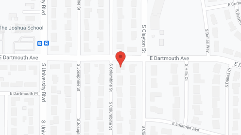 Map of the neighborhood around Mountain View Alternative Care 2