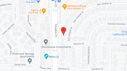 Map of the neighborhood around Rancho Pacific Home Care
