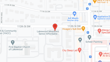Lakewood Meadows in google map
