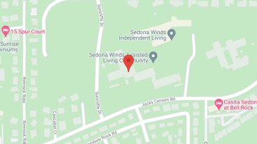 Sedona Winds in google map