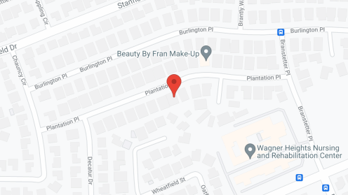 Map of the neighborhood around Plantation Elder Care