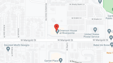 Emerson House at Riverpointe in google map