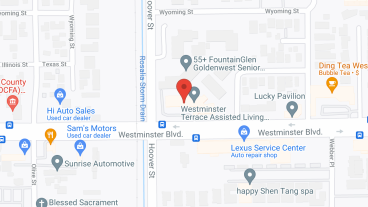 Westminster Terrace Senior Living in google map