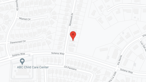Map of the neighborhood around Olivia's Guest Home