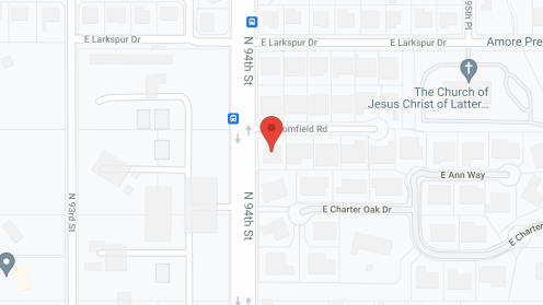 Map of the neighborhood around Bloomfield House