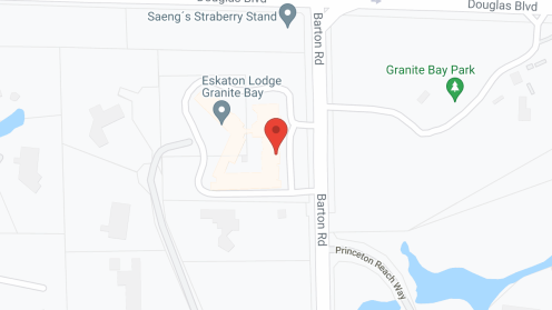 Map of the neighborhood around Eskaton Granite Bay