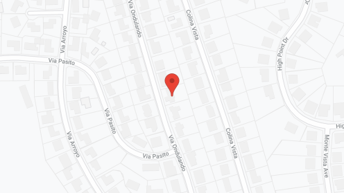 Map of the neighborhood around Ocean View Cottage