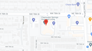 Clearwater Springs Assisted Living in google map