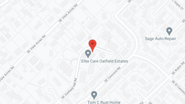 Elite Care at Oatfield Estates in google map