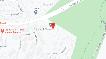 Sunrise of Plainview in google map