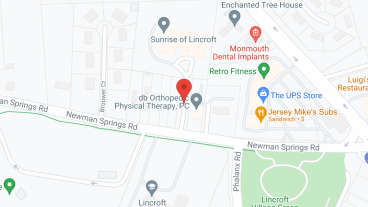 Sunrise of Lincroft in google map