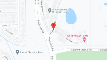 Aston Gardens at Pelican Pointe in google map
