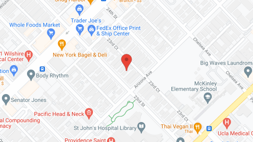 Map of the neighborhood around Cottage Home I and II