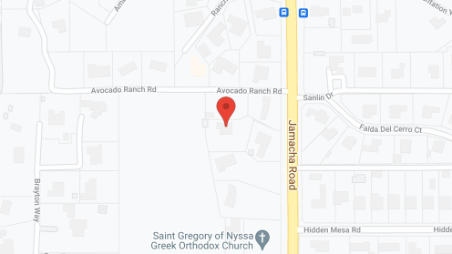 Map of the neighborhood around Mountain View Healthcare
