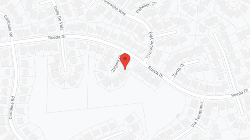 Map of the neighborhood around Tierra Santa Verna Nel Care Home