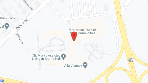 Map of the neighborhood around The Terraces at Lawrence