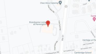 Brandywine Senior Living at Pennington in google map