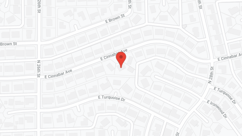 Map of the neighborhood around Mountain View Adult Care Home