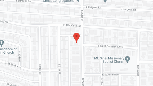Map of the neighborhood around South Mountain Assisted Living