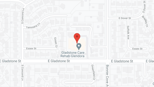 Map of the neighborhood around Gladstone Care and Rehabilitation