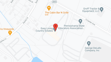 Easy Living Estates of New Stanton in google map
