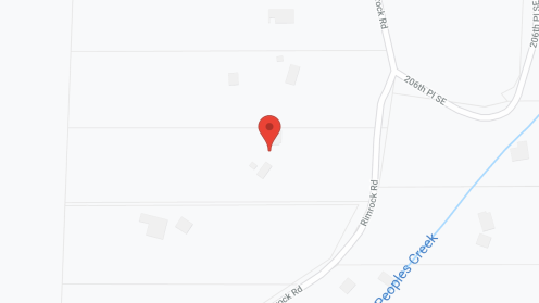 Map of the neighborhood around Good Samaritans Adult Family Home